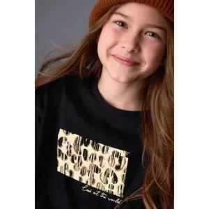 Mayoral longsleeve din bumbac culoarea negru, 7024 imagine