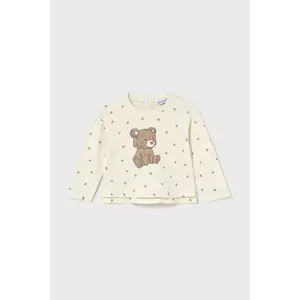 Mayoral longsleeve culoarea bej, 2077 imagine