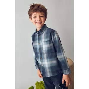 Mayoral cămașă din bumbac culoarea bleumarin, 4127 imagine