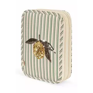 Konges Sløjd penar CLOVER PENCIL CASE culoarea bej, KS103456 imagine