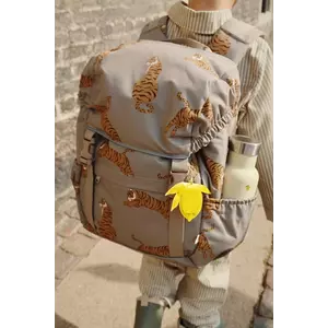 Konges Sløjd ghiozdan copii CLOVER SCHOOLBAG culoarea gri, mare, cu imprimeu, KS103457 imagine