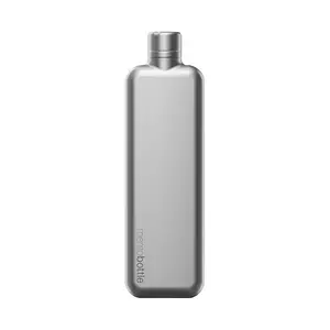 Memobottle sticlă de apă Stainless Steel Slim 6000 ml culoarea gri imagine