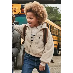 Mayoral geacă copii culoarea bej, 7435 imagine