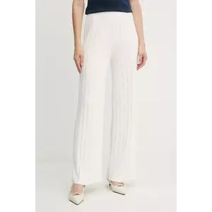 MM pantaloni de trening TEMA culoarea alb, uni, 2526336017600 imagine