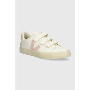 Veja sneakers din piele Recife Logo culoarea alb, RC0503696A imagine