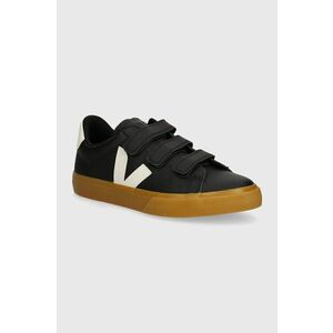 Veja sneakers din piele Recife Logo culoarea negru, RC0503698B imagine