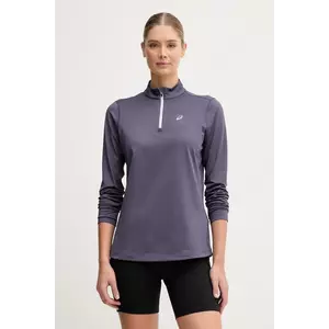 Asics longsleeve sport culoarea violet, cu turtleneck, 2012D294 imagine