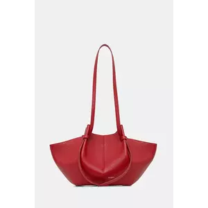 Yuzefi poșetă de piele MOCHI culoarea roșu, YUZPF25-HB-MO-L060 imagine