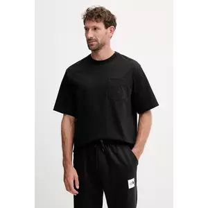 The North Face tricou din bumbac Dome Relaxed culoarea negru, uni, NF0A8DYPJK31 imagine