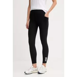 Dkny colanți culoarea negru, uni, DP5P3681 imagine