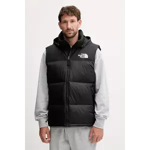The North Face vestă de puf 1996 Retro Nuptse culoarea negru, de iarnă, NF0A3JQQGOF1 imagine