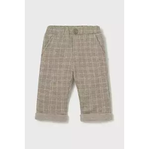 Mayoral Newborn pantaloni bebe culoarea maro, cu imprimeu, 2575 imagine