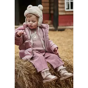 Mayoral pantaloni bebe culoarea roz, 2590 imagine