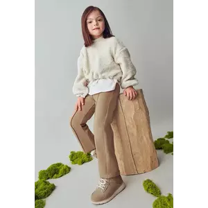 Mayoral leggins copii culoarea maro, 4714 imagine