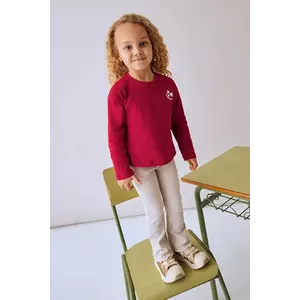 Mayoral leggins copii culoarea bej, 4717 imagine