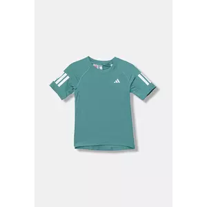adidas Performance tricou copii culoarea turcoaz, JY2861 imagine