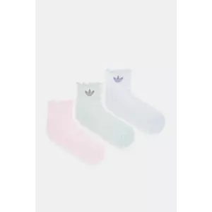 adidas Originals șosete 3-pack culoarea roz, KC8728 imagine