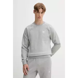 adidas Originals bluză Essentials culoarea gri, melanj, JY6140 imagine
