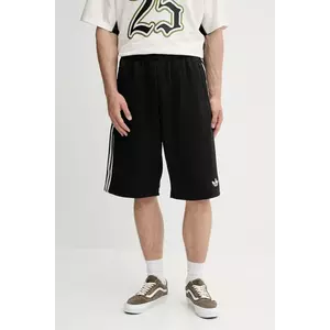 adidas Originals pantaloni scurți Oversized Short culoarea negru, KD6617 imagine