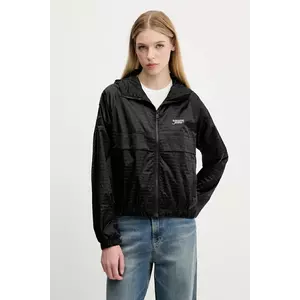 Tommy Jeans geacă culoarea negru, de tranziție, oversize, DW0DW20952 imagine