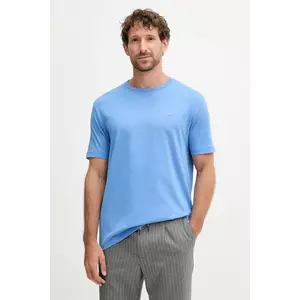 Gant tricou din bumbac culoarea roz, neted imagine