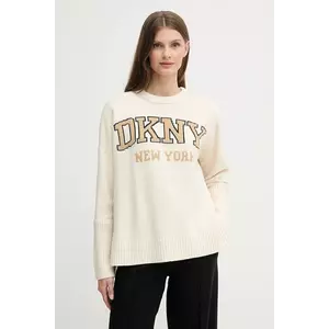 Dkny pulover culoarea gri, light, DJ4R0362 imagine