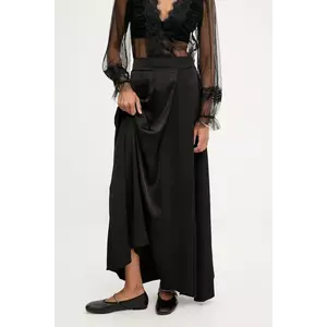 Answear.LAB fusta culoarea negru, maxi, evazati imagine