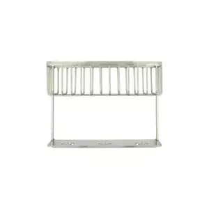 House Doctor raft de duș HDBath 20 x 25, 5 xm culoarea gri imagine