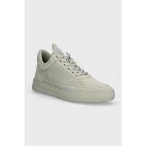Filling Pieces sneakers din piele intoarsă Low Top Suede All Grey culoarea gri, 10122791783 imagine