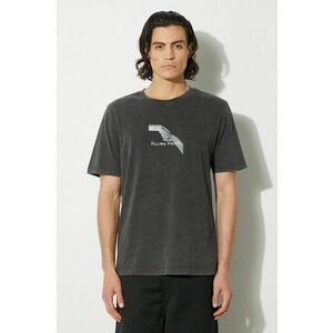 Filling Pieces tricou din bumbac Handshake Vintage barbati, culoarea gri, cu imprimeu, 74413631284 imagine