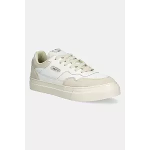 Stepney Workers Club sneakers din piele Pearl Leather barbati, culoarea alb, YA20520 imagine