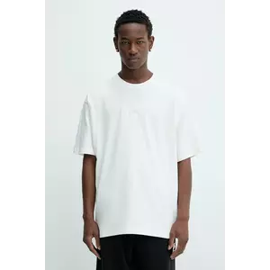 Vans tricou din bumbac culoarea bej, cu imprimeu, VN000RAPFS81 imagine