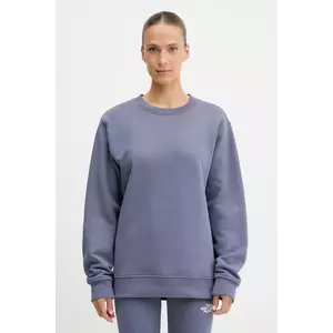 The North Face hanorac de bumbac Dome Relaxed culoarea violet, uni, NF0A8EU4BTR1 imagine