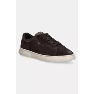Gant sneakers din piele întoarsă Joree culoarea maro, 31633016 imagine