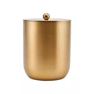 House Doctor cooler HDAlir 12 x 14, 5 cm culoarea galben imagine