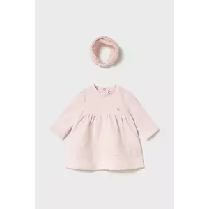Mayoral Newborn rochie bebe culoarea roz, mini, evazați, 2803 imagine