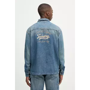Tommy Jeans cămașă jeans cu guler clasic, relaxed, DM0DM21918 imagine
