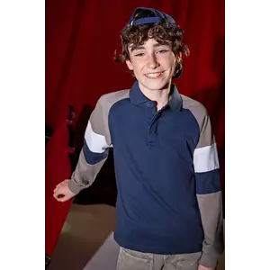 Mayoral longsleeve copii culoarea bleumarin, cu imprimeu, 7102 imagine