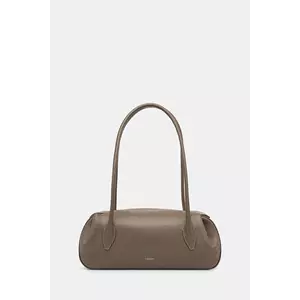 Yuzefi poșetă de piele OYSTER culoarea bej, YUZSS25-HB-OYSB-L052 imagine