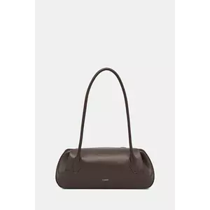 Yuzefi poșetă de piele OYSTER culoarea maro, YUZRS25-HB-OYSB-L038 imagine