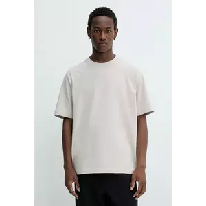 Abercrombie & Fitch tricou din bumbac culoarea bej, uni, KI124-5393-175 imagine