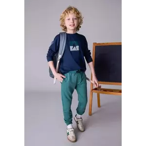 Mayoral pantaloni de trening pentru copii culoarea verde, 705 imagine