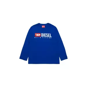 Diesel longsleeve din bumbac pentru copii TDROPS T-SHIRT cu imprimeu, J02474 imagine