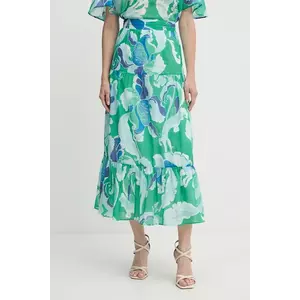 Morgan fustă culoarea verde, maxi, evazați, JFLIX.F imagine