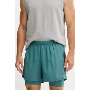 adidas Performance pantaloni scurți de alergare Own The Run culoarea verde, JW9701 imagine