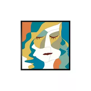 decorațiune de perete cu ramă 70 x 70 cm imagine