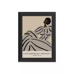 home & lifestyle decorațiune de perete cu ramă CONTEMPORARY ABSTRACT 50 x 70 cm imagine
