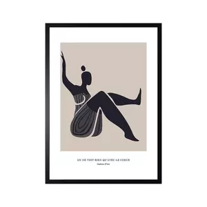 home & lifestyle decorațiune de perete cu ramă 50 x 70 cm imagine