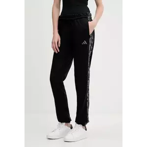 adidas pantaloni de trening 3-Stripes culoarea negru, cu imprimeu, KB8510 imagine