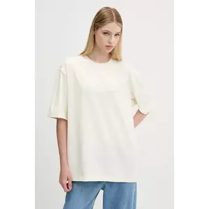 adidas Originals tricou Essentials culoarea bej, JW3539 imagine